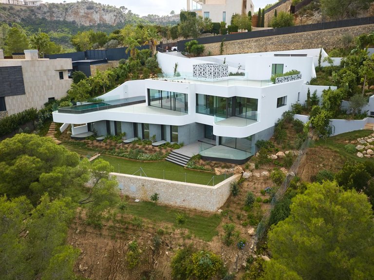 Newly built luxury villa with exceptional finishes and views of the hills of Son Vida , Palma de Mallorca, Baleares 2