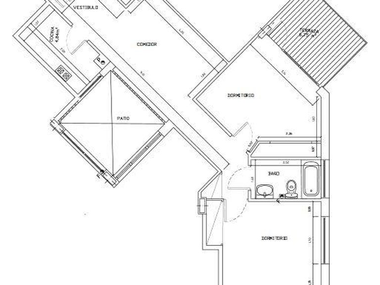 Apartment with terraces to renovate in El Terreno with side sea views , Palma de Mallorca, Baleares 15
