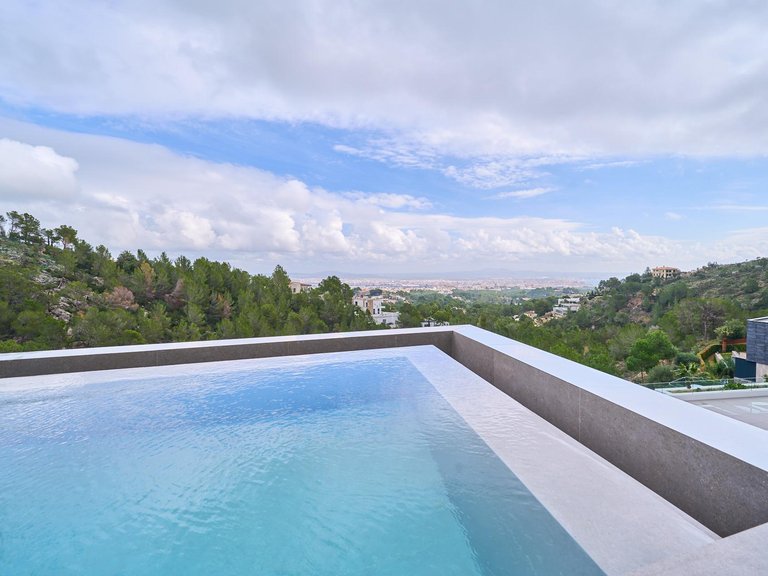 Newly built luxury villa with views of the hills of Son Vida , Palma de Mallorca, Baleares 11