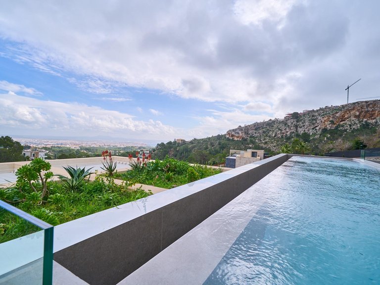 Newly built luxury villa with views of the hills of Son Vida , Palma de Mallorca, Baleares 12