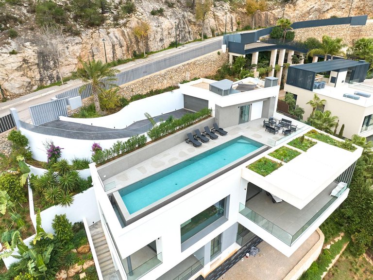 Newly built luxury villa with views of the hills of Son Vida , Palma de Mallorca, Baleares 2