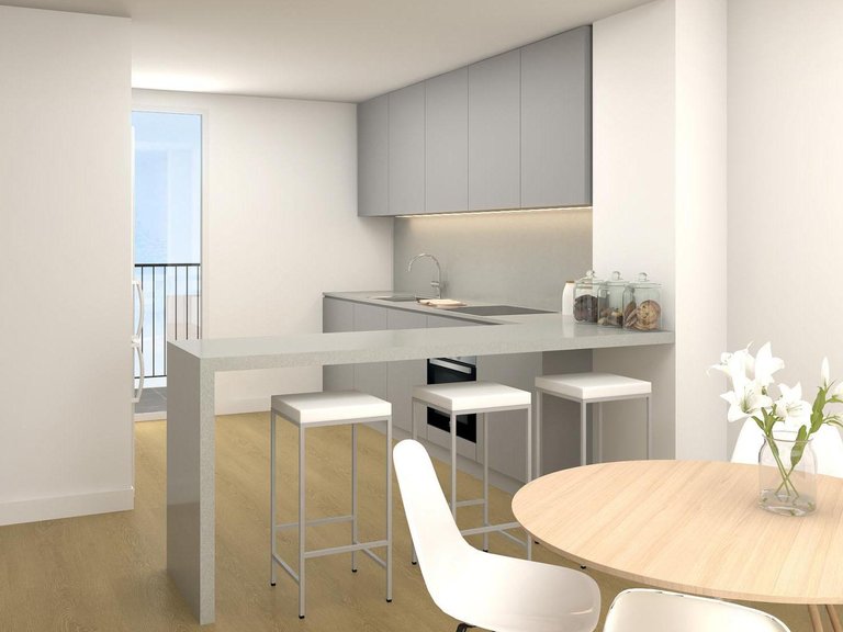 Brand-new one-bedroom flat on Calle Aragón / El Vivero , Palma de Mallorca, Baleares 4