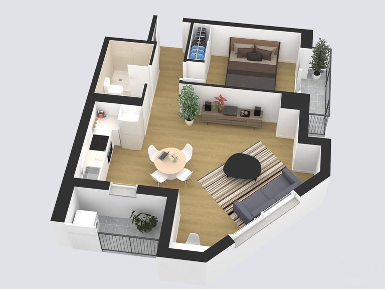 Brand-new one-bedroom flat on Calle Aragón / El Vivero , Palma de Mallorca, Baleares 8