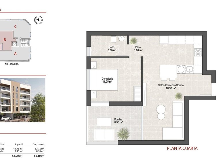 Penthouse for Sale in San Pedro Del Pinatar, Murcia 15