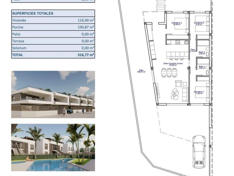 Villa for Sale in Pilar De La Horadada, Alicante 14