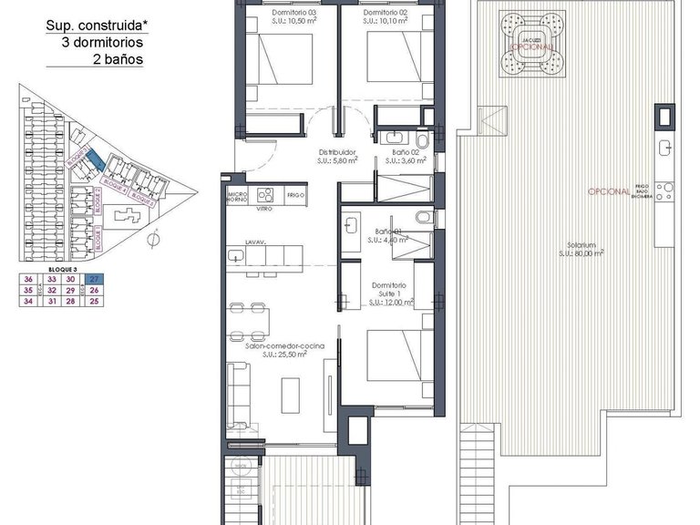 Penthouse for Sale in Los Alcázares, Murcia 35
