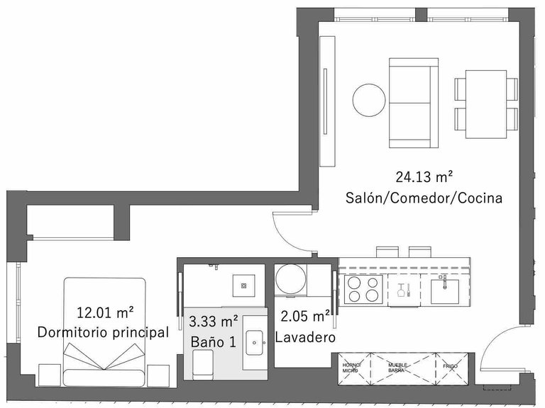 Apartment for Sale in Málaga, Malaga 14