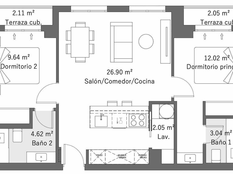 Apartment for Sale in Málaga, Malaga 14