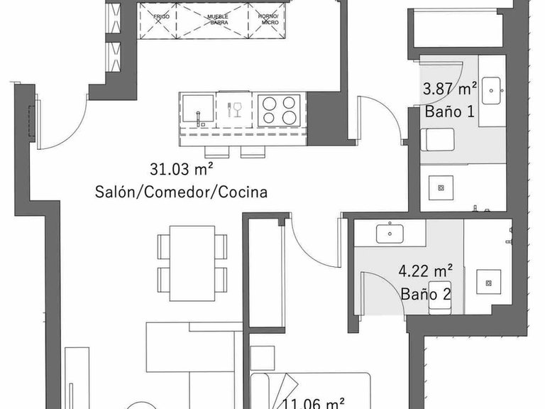 Apartment for Sale in Málaga, Malaga 14