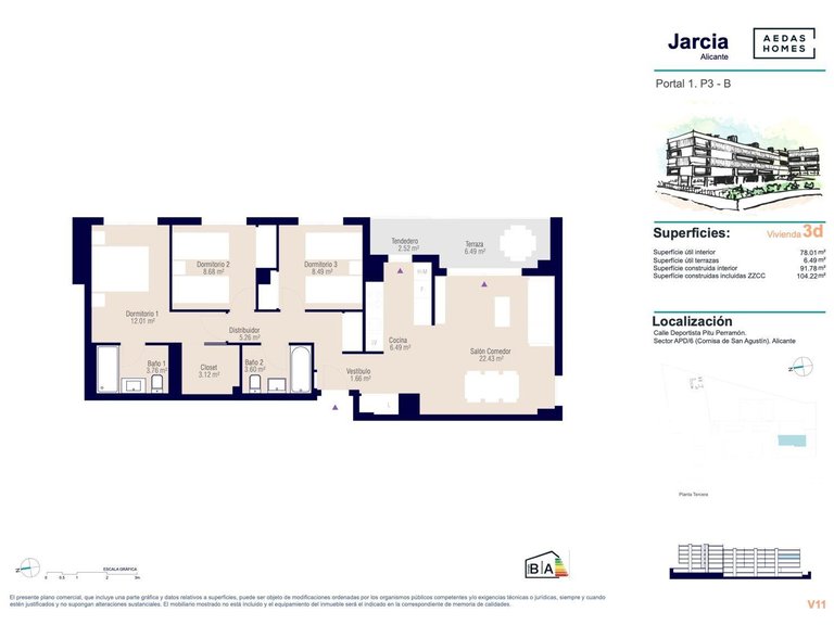 Apartment for Sale in Alicante, Alicante 15