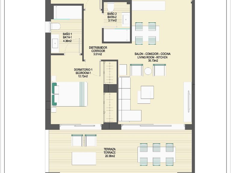 Apartment for Sale in Buenas Noches, Casares, Malaga 18