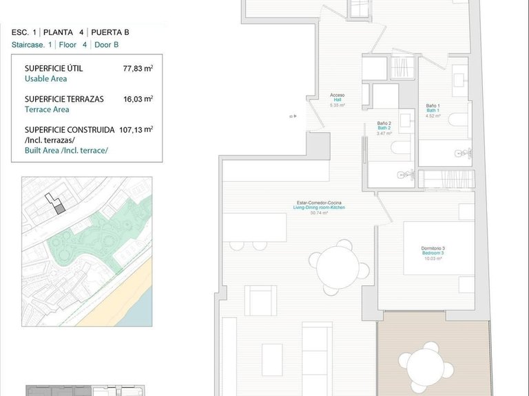 Apartment for Sale in Pueblo Villajoyosa, Alicante 6