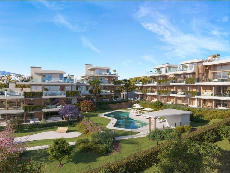 Apartment for Sale in Flamingos Golf, Estepona, Malaga 1