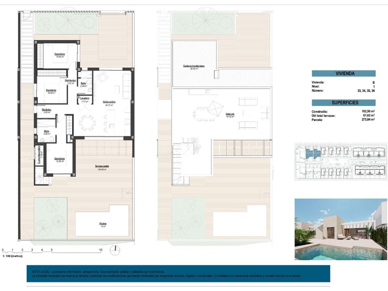 Villa for Sale in Los Alcazares La Serena Golf, Murcia 12