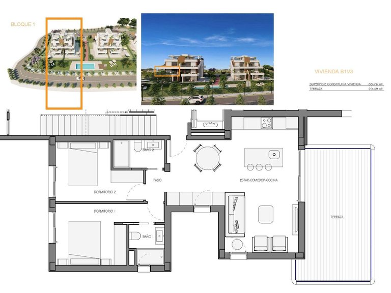 Apartment for Sale in Hacienda del Alamo, Fuente Álamo, Murcia 12