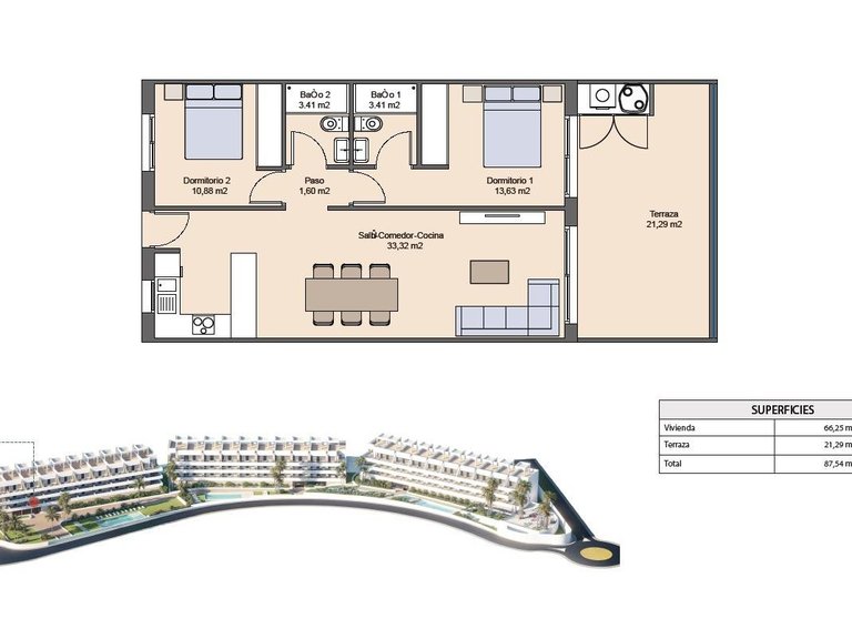 Apartment for Sale in Balcón De Finestrat Finestrat, Alicante 38