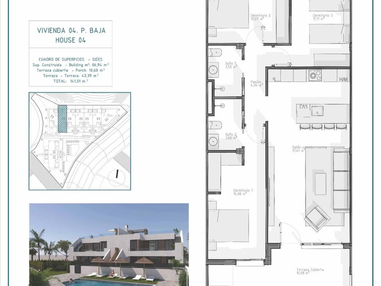 Villa for Sale in Pueblo Salinas, Vera, Murcia 7