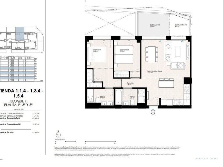 Apartment for Sale in Playa del Torres, Villajoyosa, Alicante 16