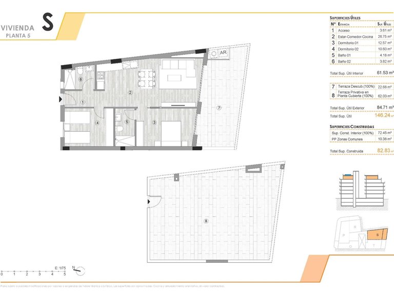 Penthouse for Sale in Centro Torrevieja, Alicante 10