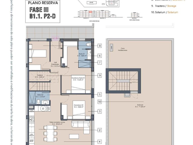 Penthouse zu verkaufen in Los Alcazares, Murcia 25