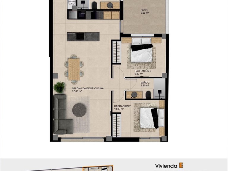 Apartment for Sale in pueblo, Catral, Alicante 7