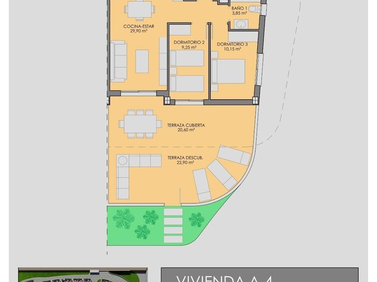 Apartment for Sale in Los Alcazares La Serena Golf, Murcia 20