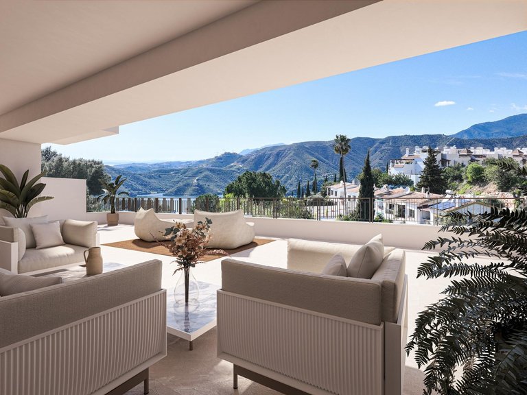 Apartment for Sale in Urbaniz. Cerros Del Lago Istán, Malaga 8