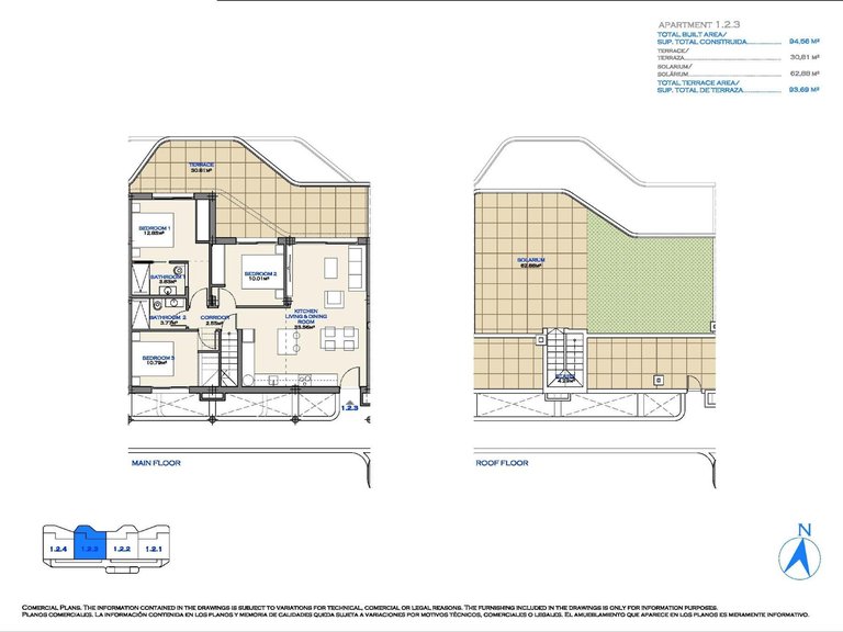 Penthouse for Sale in Los Alcazares La Serena Golf, Murcia 14
