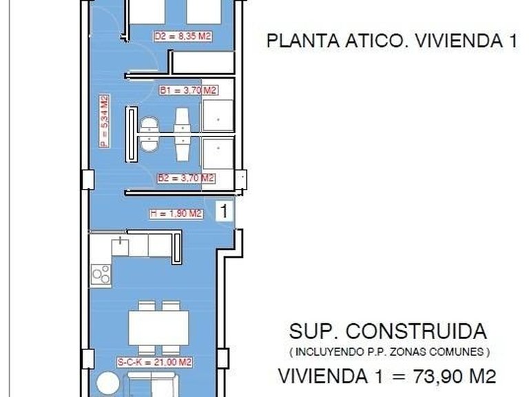 Penthouse for Sale in Torrevieja, Alicante 17