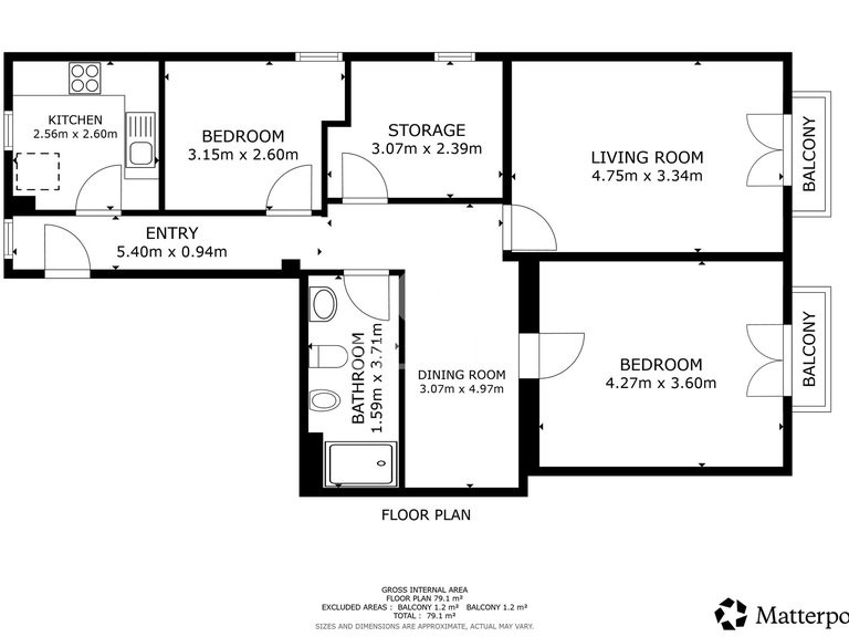 Apartment for Sale in Madrid, Madrid 22