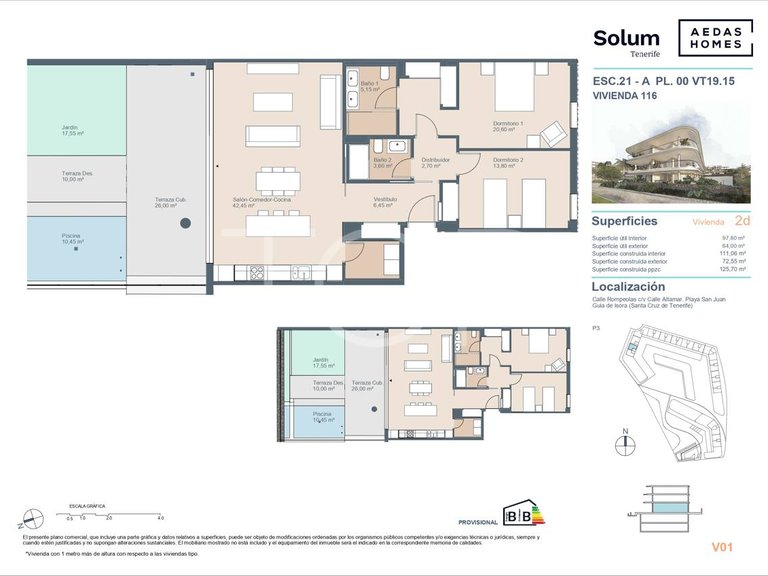 Apartment for Sale in Playa San Juan, Tenerife 14