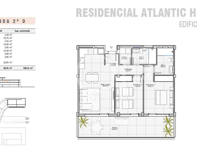 Apartment for Sale in El Madroñal, Tenerife 14