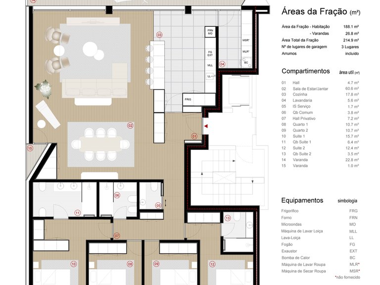 Apartment for Rent in Canidelo, Porto 16