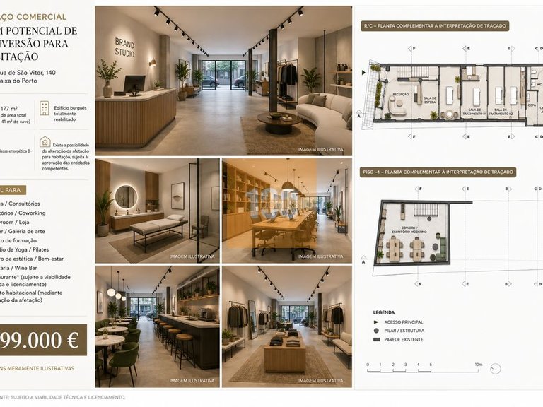 Commercial for Sale in Bonfim, Porto 1