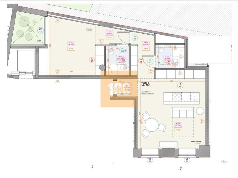 Apartment for Sale in Cedofeita, Santo Ildefonso, Sé, Miragaia, São Nicolau E Vitória, Porto 23