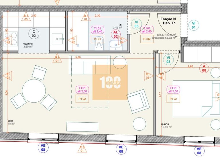 Apartment for Sale in Cedofeita, Santo Ildefonso, Sé, Miragaia, São Nicolau E Vitória, Porto 23