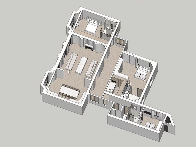 Apartment for Sale in 7th (invalides, Eiffel Tower, Orsay), Paris Left Bank (5th,6th & 7th ) 3