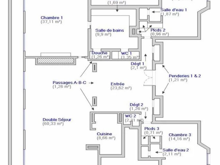 Apartment for Sale in 8th (golden Triangle - Parc Monceau), Golden Triangle - Trocadéro (8th - 16th) 2