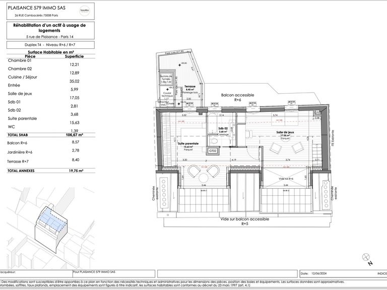 Apartment for Sale in 14th (montparnasse), Other Arrondissements (13th, 14th, 15th, 19th, 20th) 7