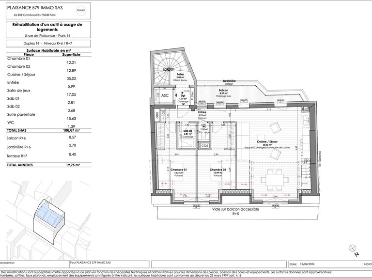 Apartment for Sale in 14th (montparnasse), Other Arrondissements (13th, 14th, 15th, 19th, 20th) 8