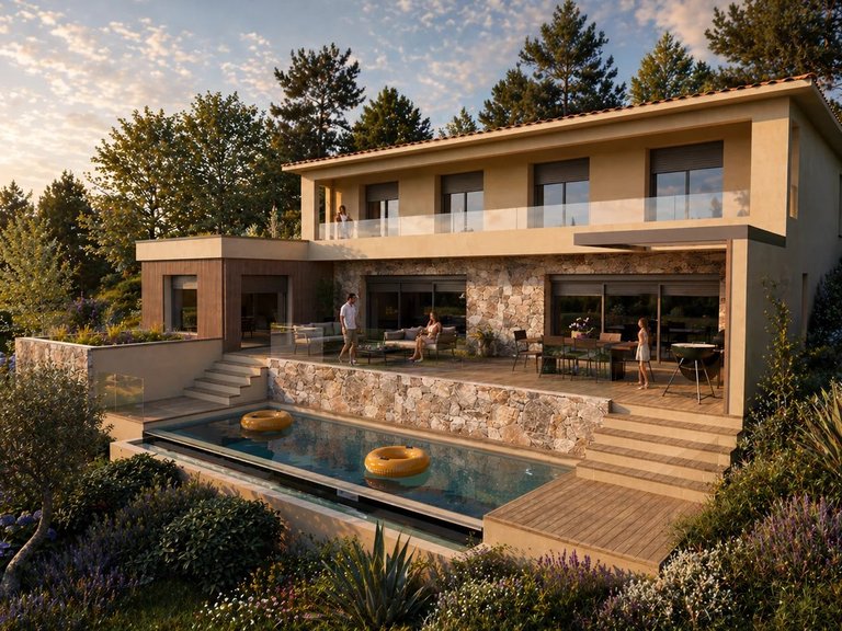 Villa for Sale in St Paul, Vence, St. Paul Area 6