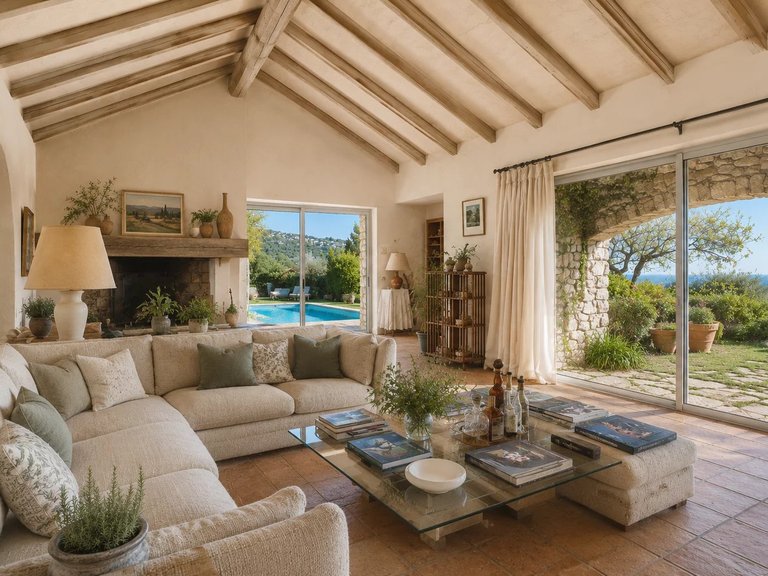 Villa for Sale in Tourrettes Sur Loup, Vence, St. Paul Area 4