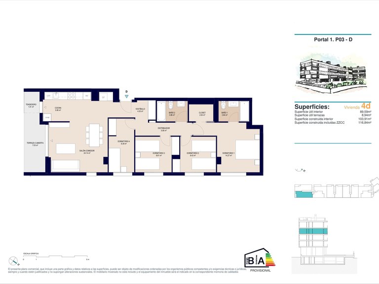 Apartment for Sale in Alicante, Alicante 17