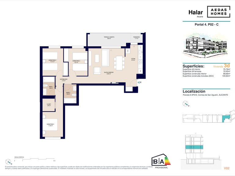 Apartment for Sale in Alicante, Alicante 30
