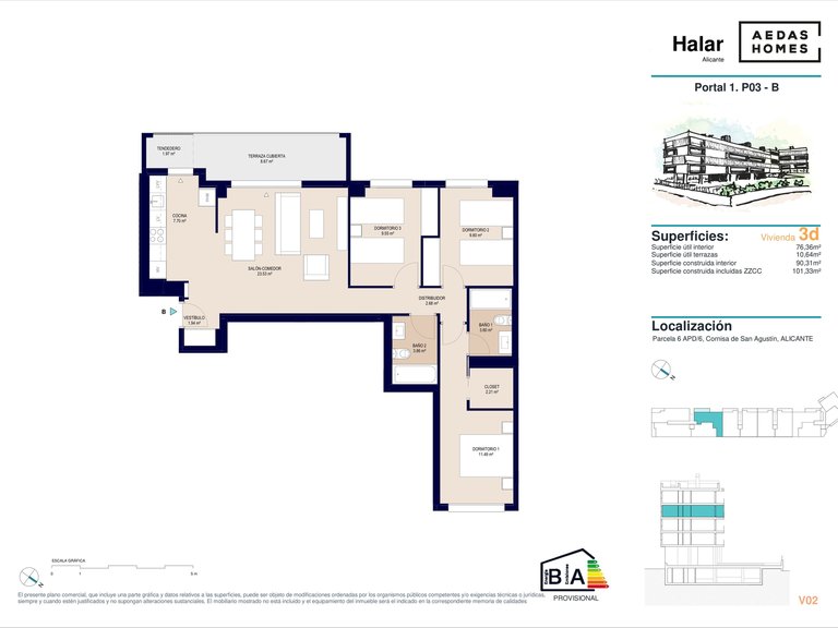 Apartment for Sale in Alicante, Alicante 33