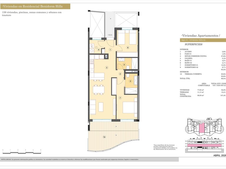 Apartment for Sale in Finestrat, Alicante 19