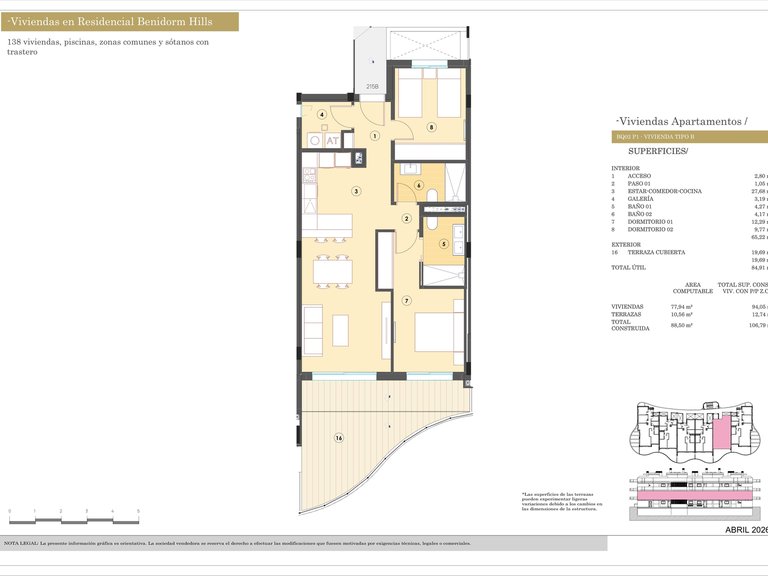 Apartment for Sale in Finestrat, Alicante 19