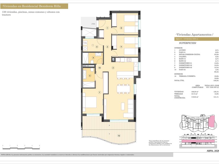 Apartment for Sale in Finestrat, Alicante 19