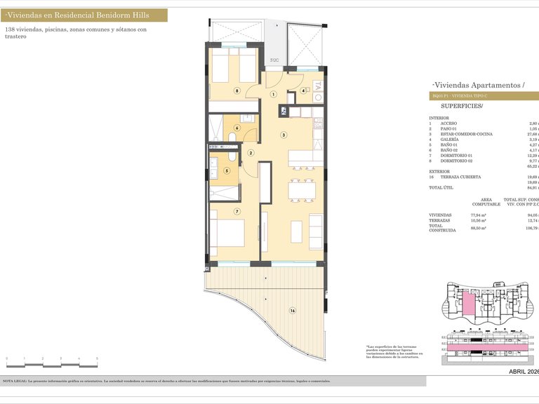 Apartment for Sale in Finestrat, Alicante 19
