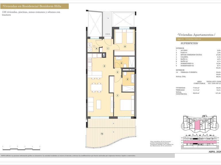 Apartment for Sale in Finestrat, Alicante 19